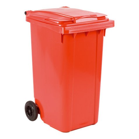 Conteneur à déchets 240 litres tri sélectif 2 roues couleur