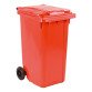 Conteneur à déchets 240 litres tri sélectif 2 roues couleur