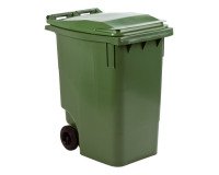 Conteneur à déchets 2 roues 240 litres tri sélectif vert