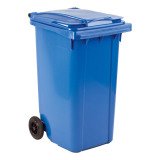 Gekleurde containers 2 wielen 240 liter