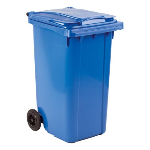 Contenedor selectivo 240L con ruedas Azul