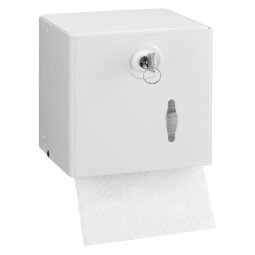 Dispenser for toilet paper JVD white lacquered