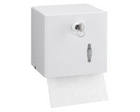 Dispenser for toilet paper JVD white lacquered