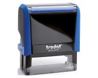 Trodat Printy 4913 sello con texto personalizable 7 líneas 58 x 22 mm monocromo