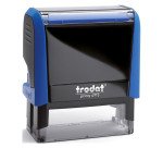 Tampon texte personnalisable Printy 4913 Trodat monochrome 5 lignes