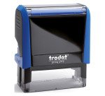 Tampon texte personnalisable Printy 4912 Trodat monochrome 4 lignes