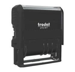 Tampon encreur automatique dateur standard 12 formules Trodat Printy 4817