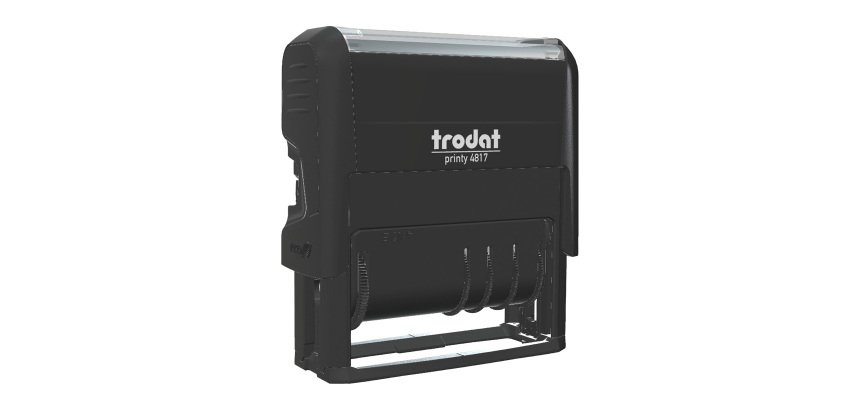 Tampon encreur automatique dateur standard 12 formules Trodat Printy 4817