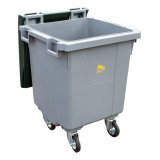 Conteneur à déchets 400 litres 4 roues couleur