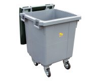 Conteneur à déchets 4 roues 400 litres