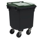 Conteneur à déchets 400 litres 4 roues couleur