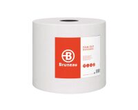 Maxi wiper rolls Bruneau 150 m - white