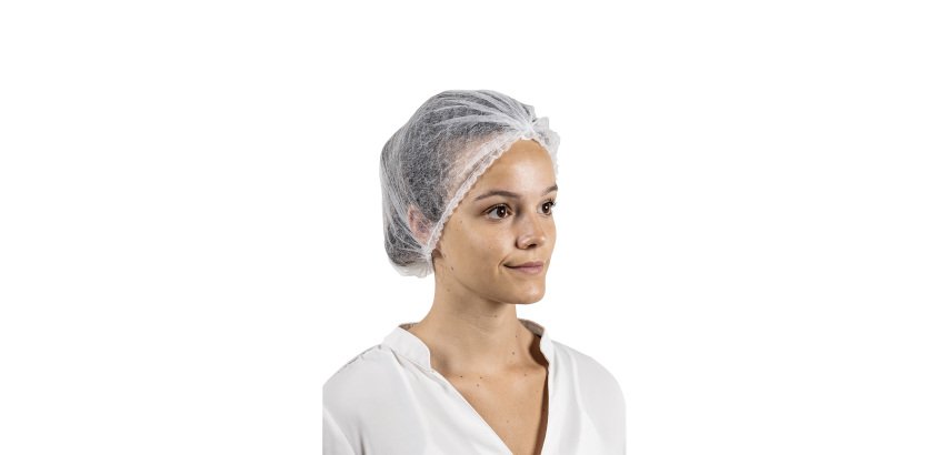 Charlotte polypropylène modèle simple blanche - Lot de 100