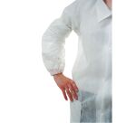 Manchettes polyéthylène blanches - Lot de 100