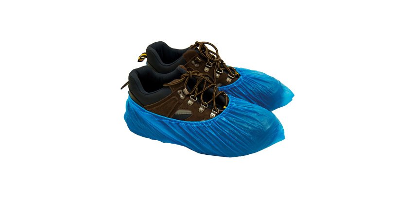 Surchaussures en PE - bleu- Sachet de 100