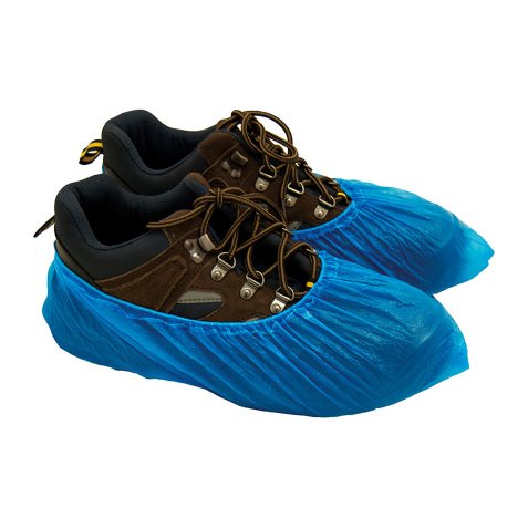 Surchaussures bleues- Sachet de 100