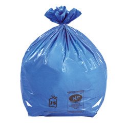 Bolsas de basura 100 litros NF azul - 50 bolsas