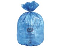 Bolsas de basura de 30 litros NF azul - 100 bolsas
