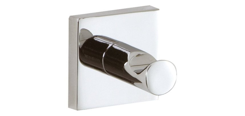 Patère pour sanitaires 1 tête Rossignol inox rio