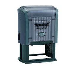 Trodat Printy 4929 Formato Grande sello con texto personalizable 6 líneas 50 x 30 mm monocromo