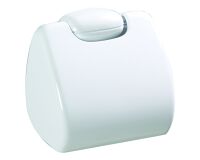 Dispensador de papel higiénico Rossignol plástico blanco