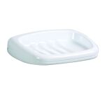 Porte-savon pour sanitaires Sanipla Rossignol plastique blanc