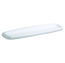 Plank voor sanitaire ruimte Rossignol witte plastic