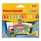 Caja de 12 ceras Bic Kids Plastidecor Peques