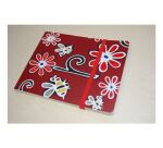Cuaderno de viaje 14 x 11 tapa con flores 