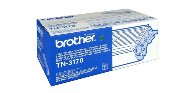 Toner Brother TN3170 noir pour imprimante laser