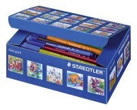 Rotuladores de colores Noris Class Pack Staedtler Caja de 100