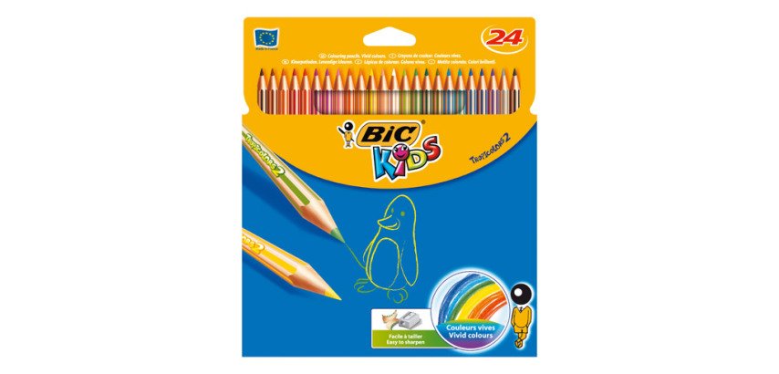 Estuche de 24 Bic Kids Tropicolors 2