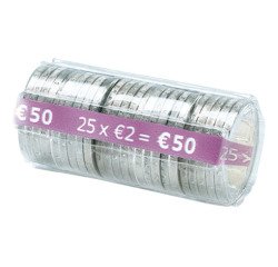 Fundas para monedas de 2€ - Paquete de 100 