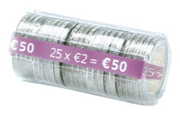 Fundas para monedas de 2€ - Paquete de 100 