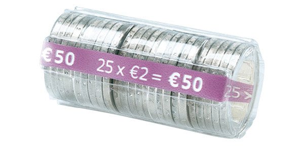 Fundas para monedas de 2€ - Paquete de 100 