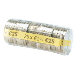Funda para monedas de 1€  - Paquete de 100 