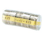 Kit de 100 étuis à monnaie 1 €