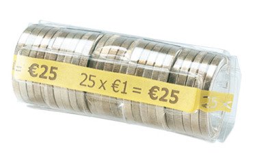 Funda para monedas de 1€  - Paquete de 100 