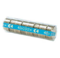 Fundas para monedas de 10 centimos - Paquete de 100 