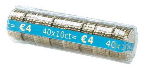 Kit de 100 étuis à monnaie 10 centimes