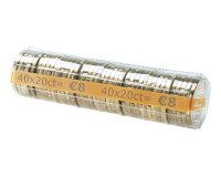 Fundas para monedas de 20 centimos - Paquete de 100 