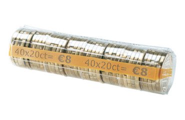Fundas para monedas de 20 centimos - Paquete de 100 