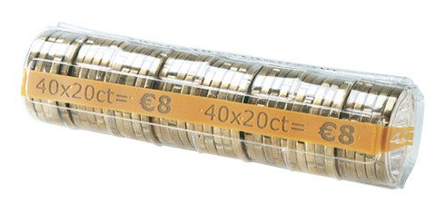Kit de 100 étuis à monnaie 20 centimes