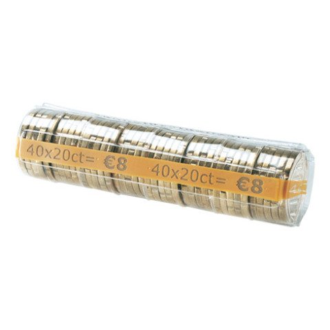 Fundas para monedas de 20 centimos - Paquete de 100