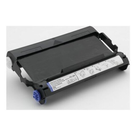 Roll for thermal transfer Brother PC 301 black