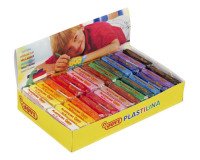 Caja de 30 pastillas de plastilina Jovi de 50 g