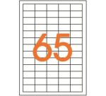 Etiquettes adresse jet d'encre, laser et copieur 38 x 21,2 mm Apli blanche - Boîte de 650