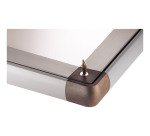 Vitrine d'affichage extérieur porte battante Bruneau - 4 feuilles