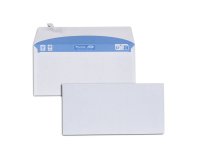 Enveloppe GPV blanche 110 x 220 mm imprimable - format DL - sans fenêtre - boîte de 100