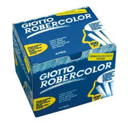 Caja 100 tizas blancas Robercolor